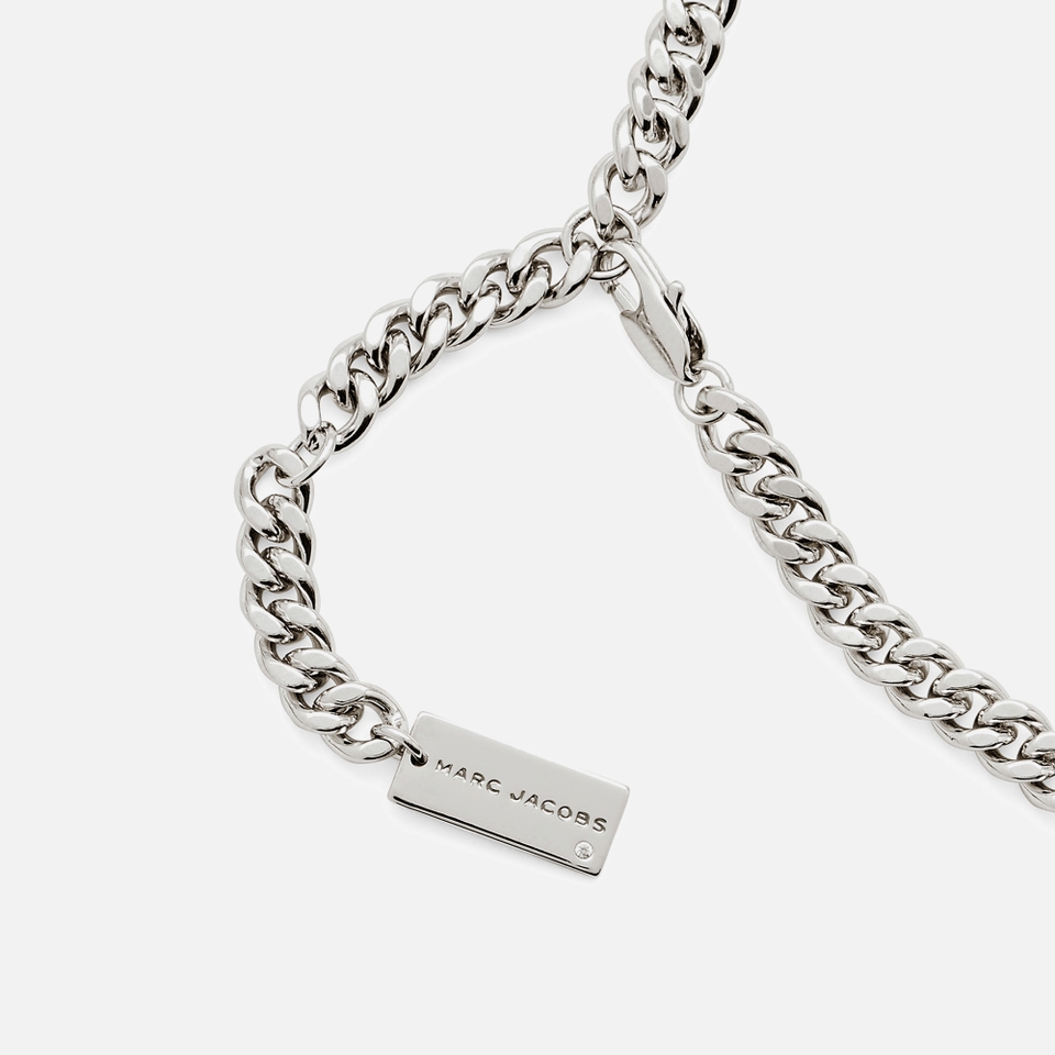 Marc Jacobs Cats Out Of The Bag Silver-Plated Necklace