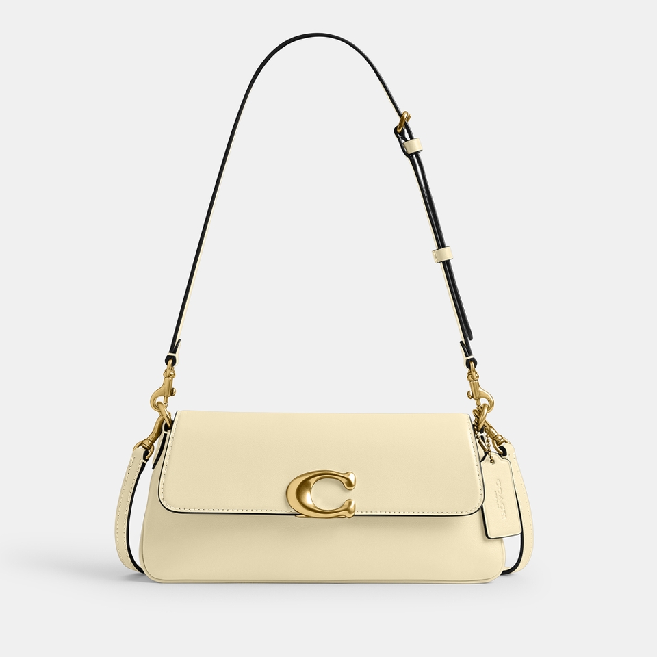 Coach Jet Leather Shoulder Bag