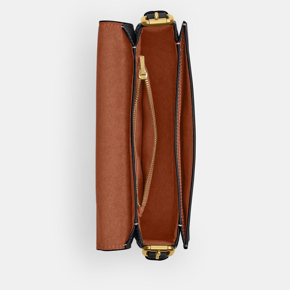 Coach Sage Leather Shoulder Bag