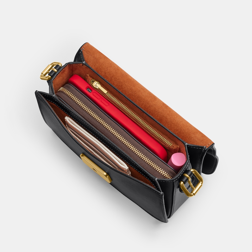Coach Sage Leather Shoulder Bag