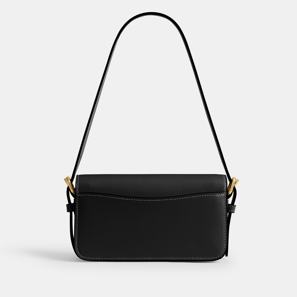 Coach Zoe Leather Shoulder Bag