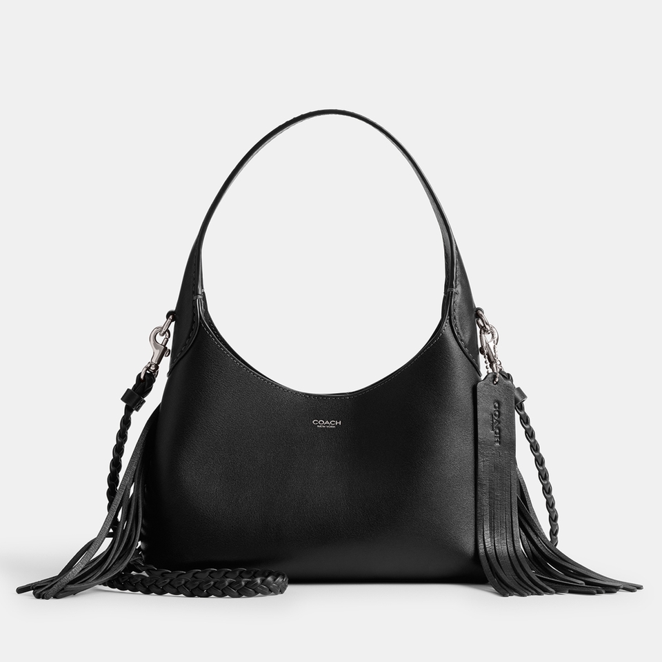 Coach Brooklyn 23 Fringe Leather Shoulder Bag