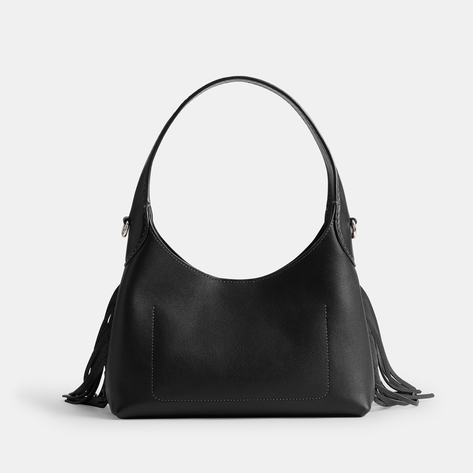 Coach Brooklyn 23 Fringe Leather Shoulder Bag