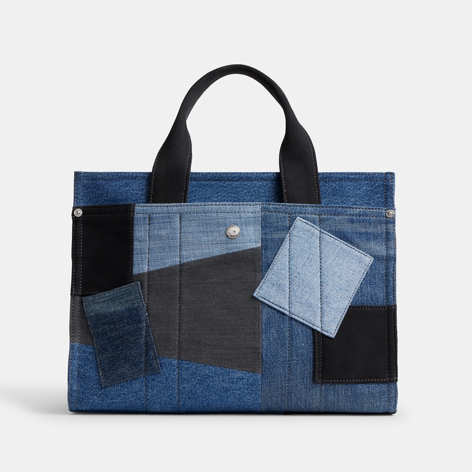 Coach Cargo Denim Tote Bag