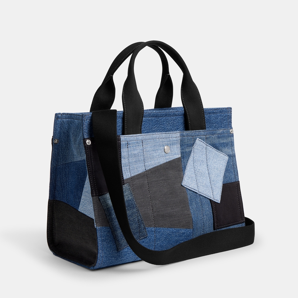 Coach Cargo Denim Tote Bag