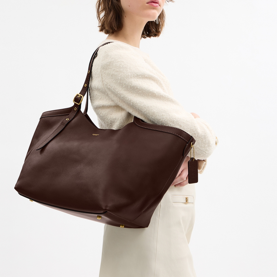 Coach Gramercy Leather Tote Bag