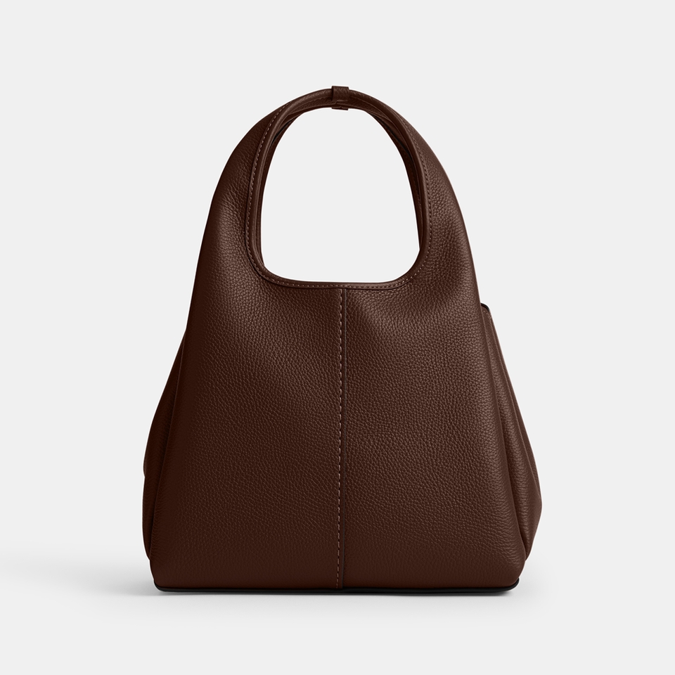 Coach Lana 23 Pebble-Grain Leather Shoulder Bag