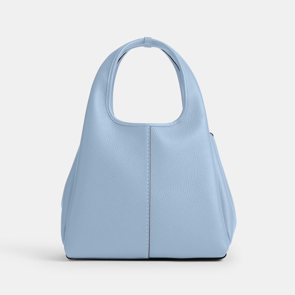 Coach Lana 23 Pebble-Grain Leather Shoulder Bag
