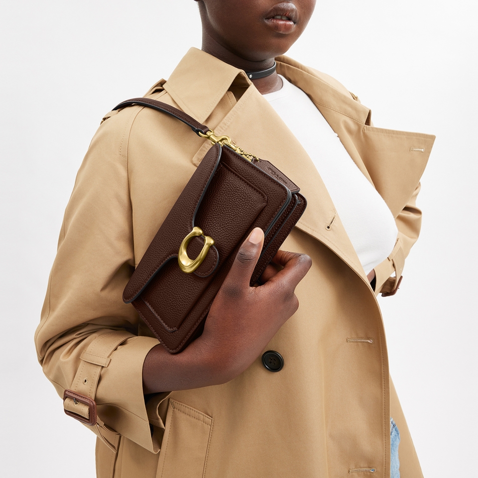 Coach Tabby 20 Leather Shoulder Bag