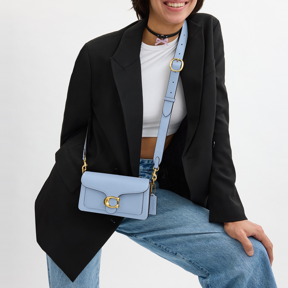 Coach Tabby 20 Leather Shoulder Bag