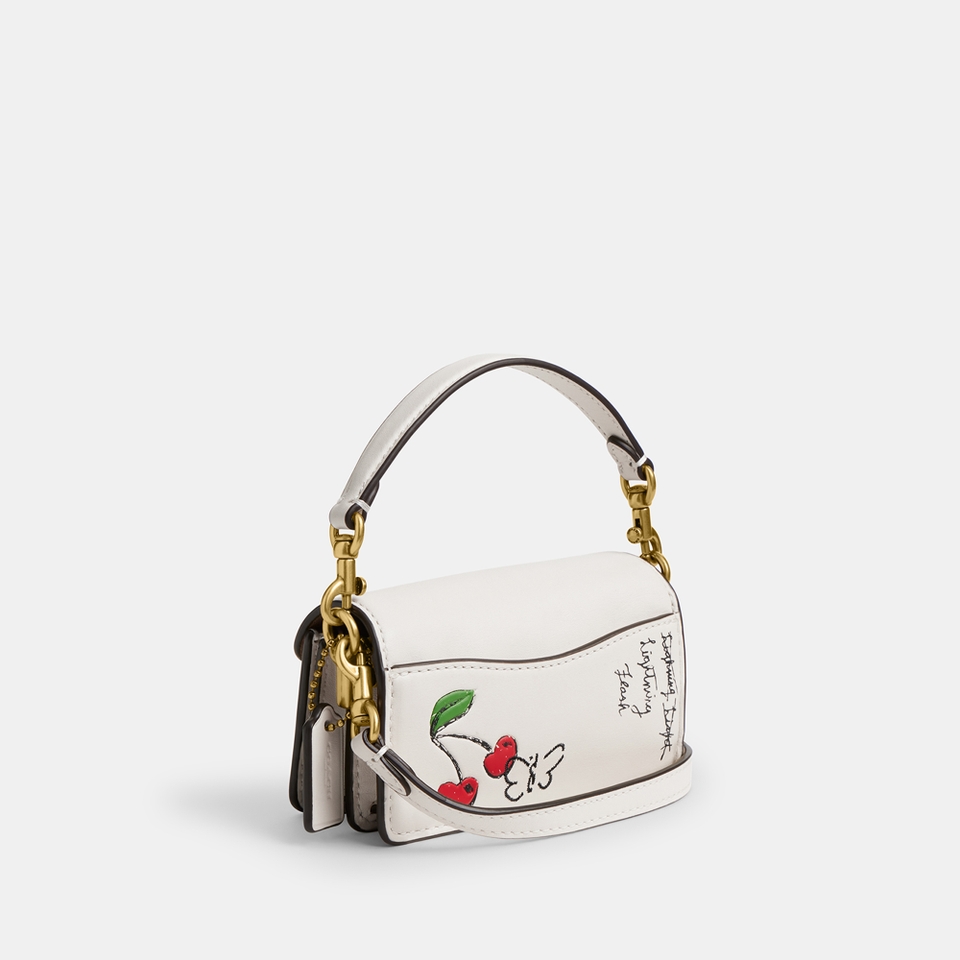 Coach Sketch Print Tabby 12 Leather Bag