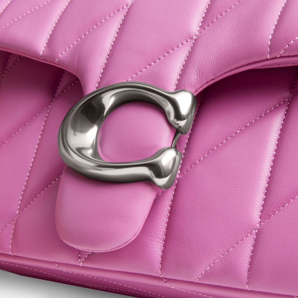 Coach Quilted Tabby 26 Leather Shoulder Bag