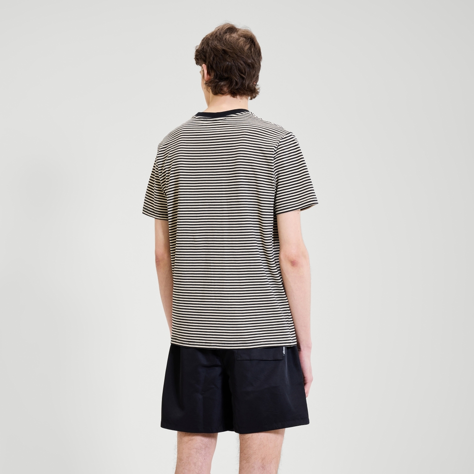 Men's Hirst Tee Black/Off White