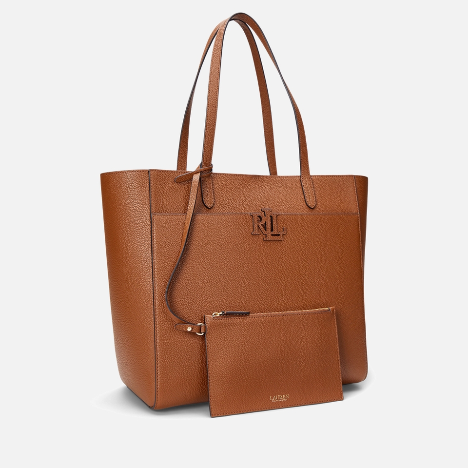 Lauren Ralph Lauren Camryn Pebble-Grain Leather Tote Bag