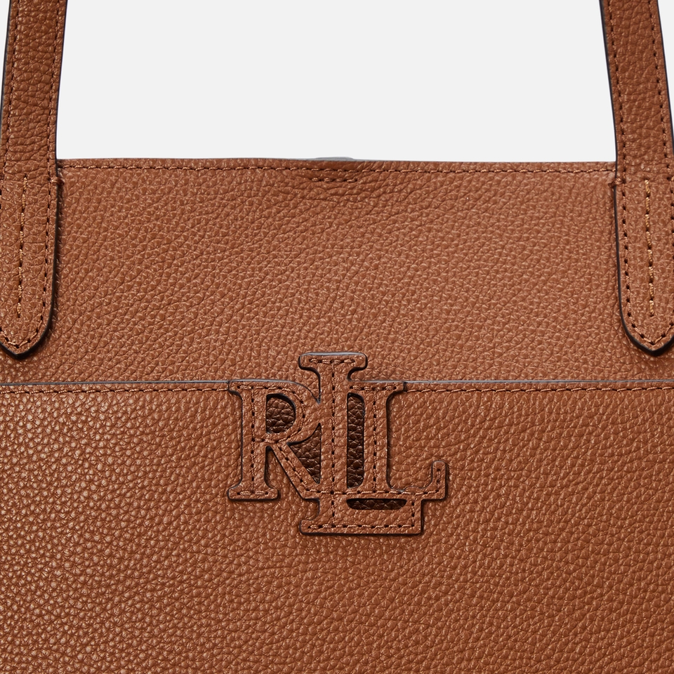 Lauren Ralph Lauren Camryn Pebble-Grain Leather Tote Bag