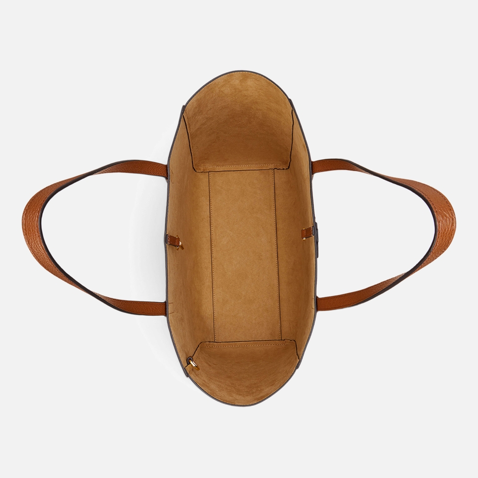 Lauren Ralph Lauren Camryn Pebble-Grain Leather Tote Bag