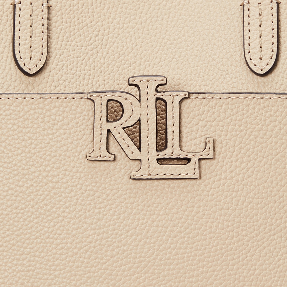 Lauren Ralph Lauren Camryn Pebble-Grain Leather Tote Bag