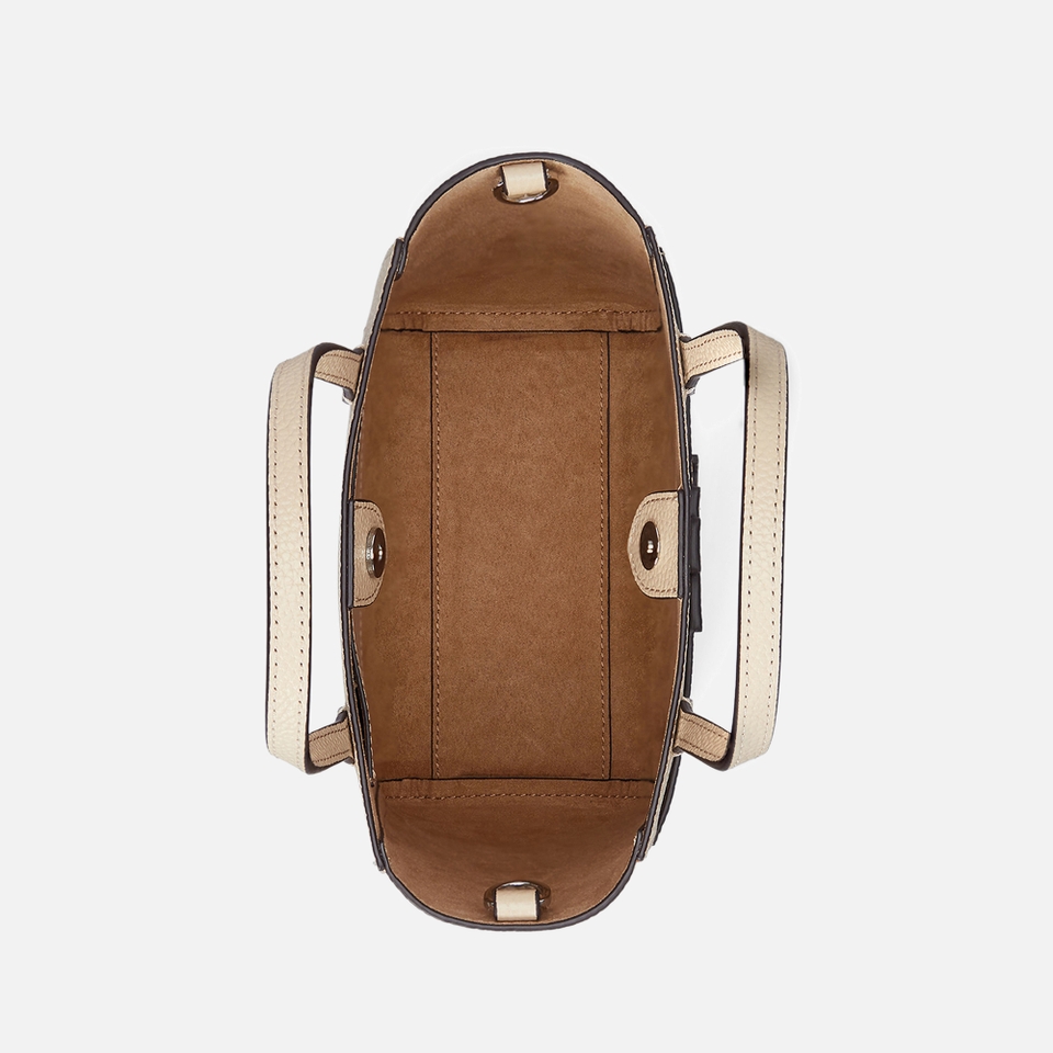 Lauren Ralph Lauren Camryn Pebble-Grain Leather Tote Bag