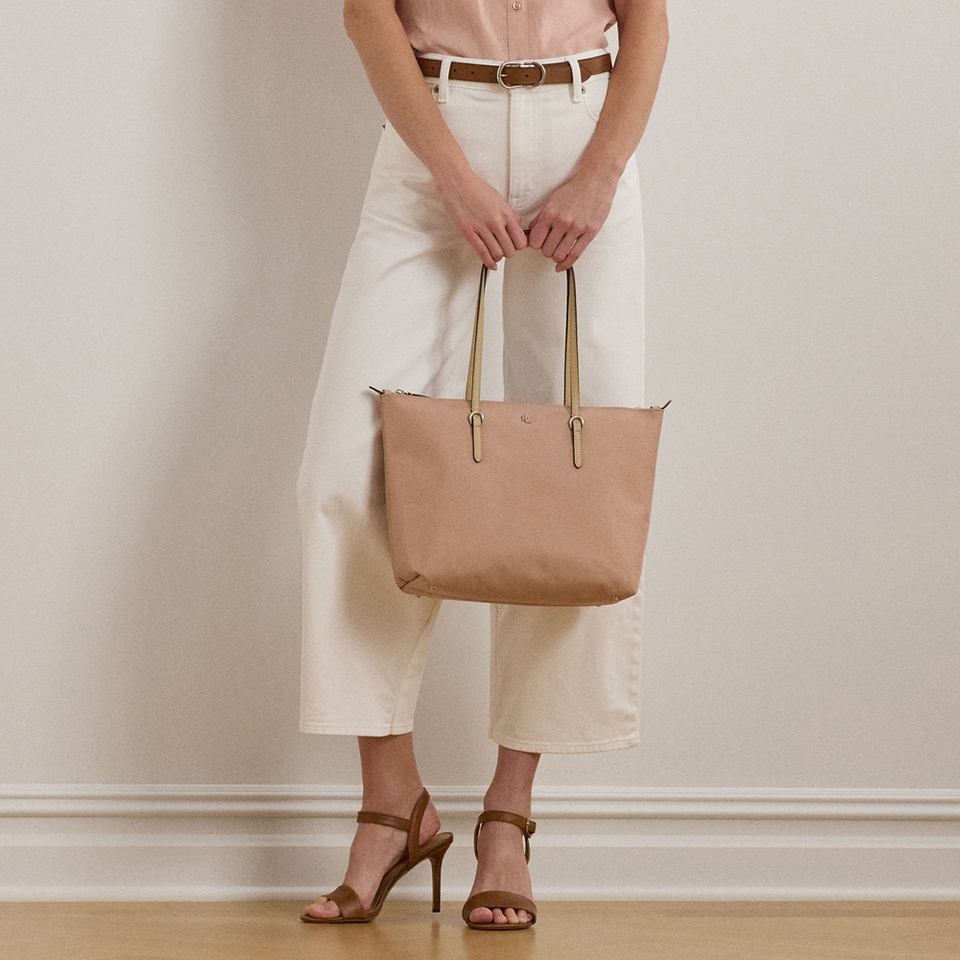 Lauren Ralph Lauren Keaton Recycled Nylon Tote Bag