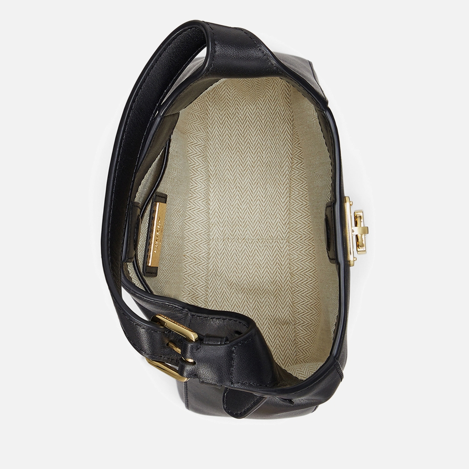 Lauren Ralph Lauren Tanner Leather Shoulder Bag