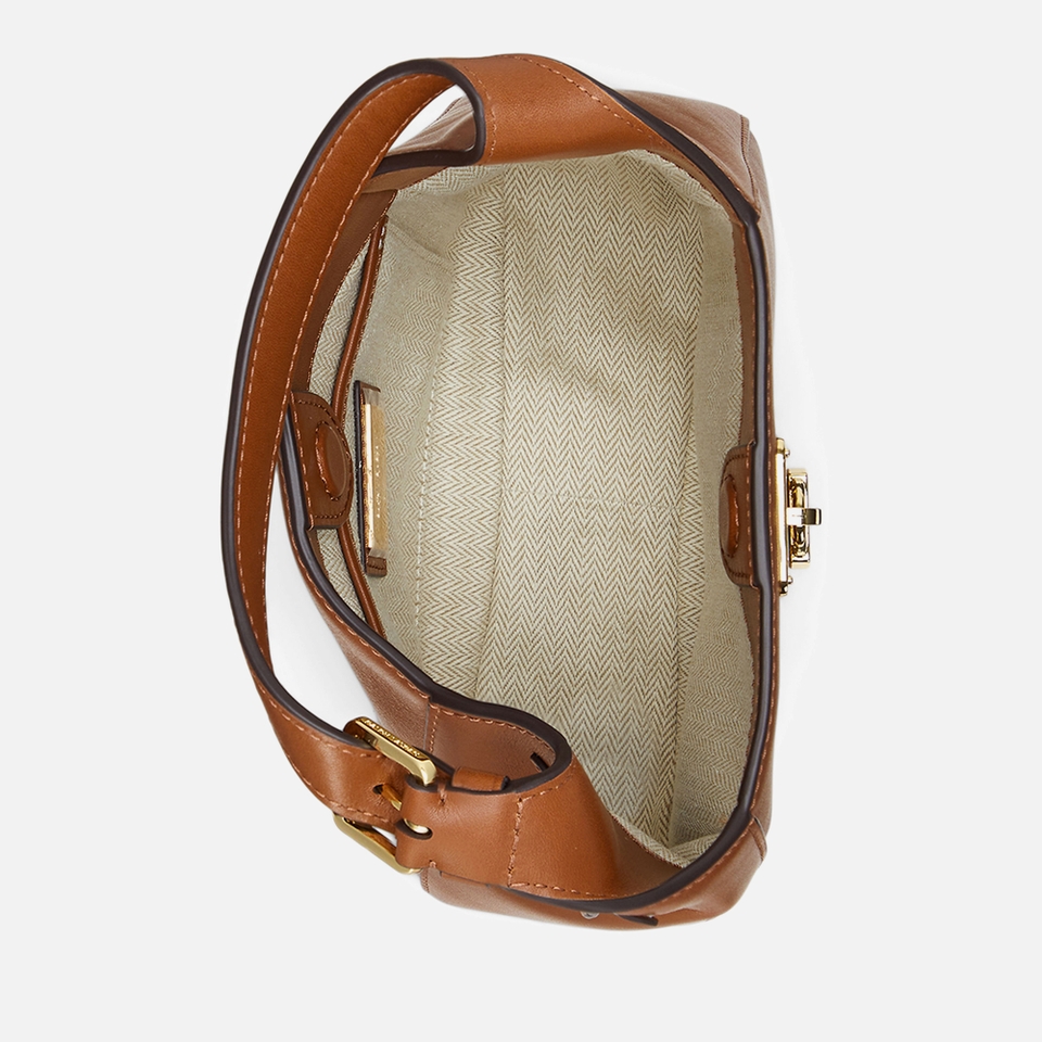 Lauren Ralph Lauren Tanner Leather Shoulder Bag