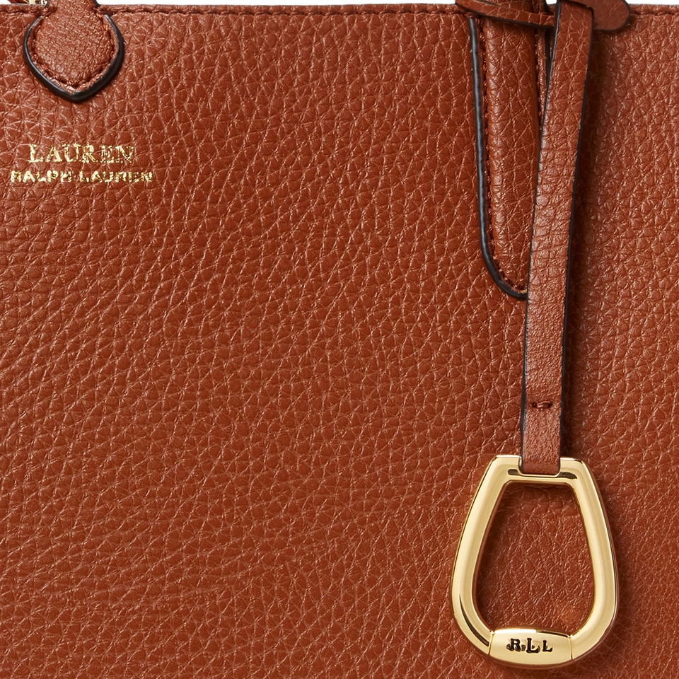 Lauren Ralph Lauren Pebble-Grain Faux Leather Reversible Tote Bag