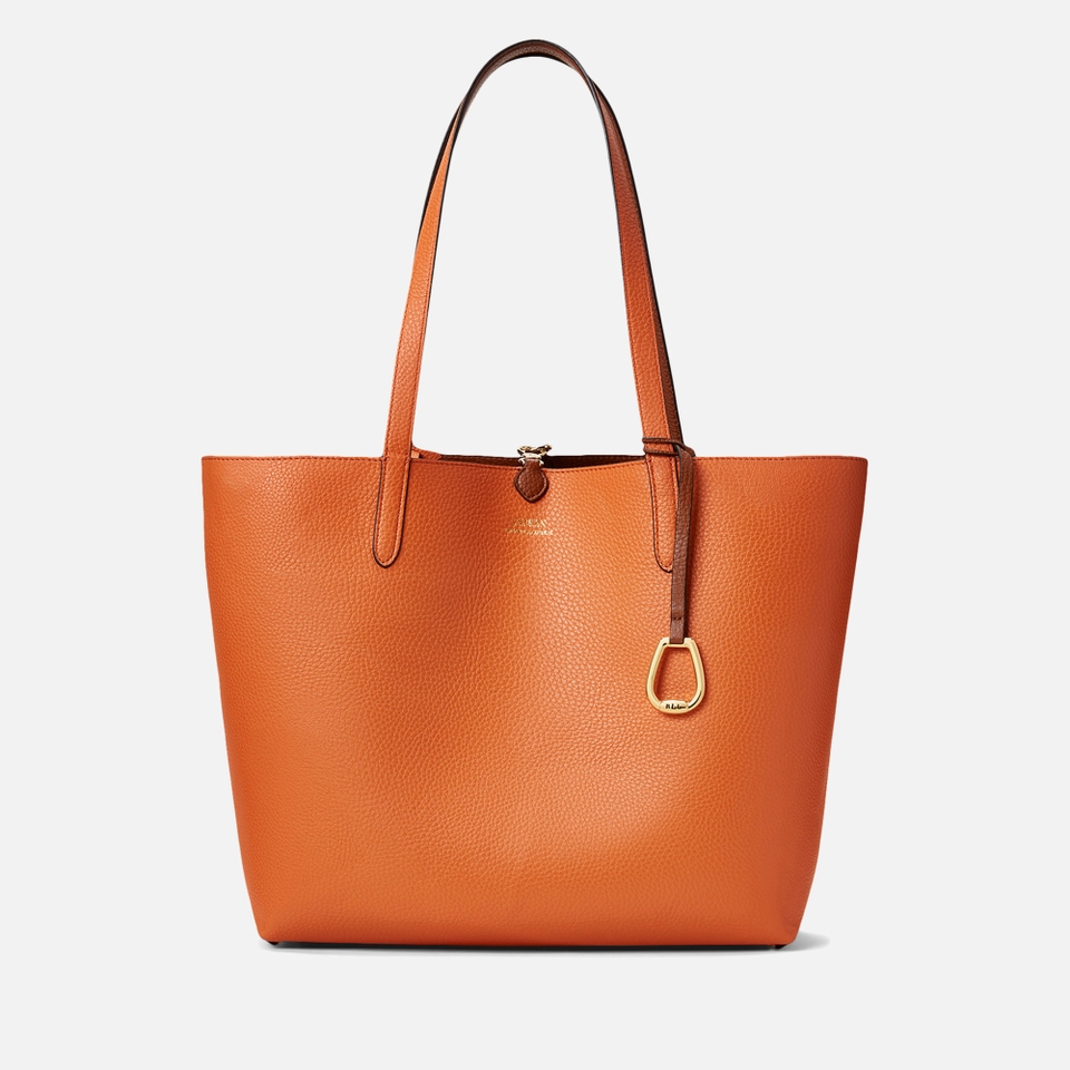 Lauren Ralph Lauren Pebble-Grain Faux Leather Reversible Tote Bag