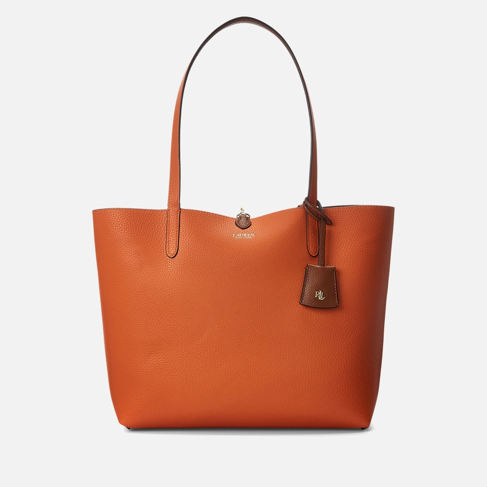 Lauren Ralph Lauren Pebble-Grain Faux Leather Reversible Tote Bag