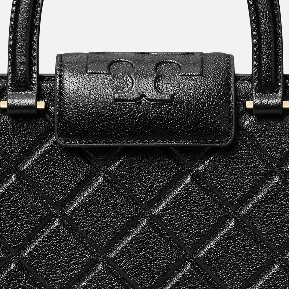 Tory Burch Fleming E/W Top Handle Leather Bag