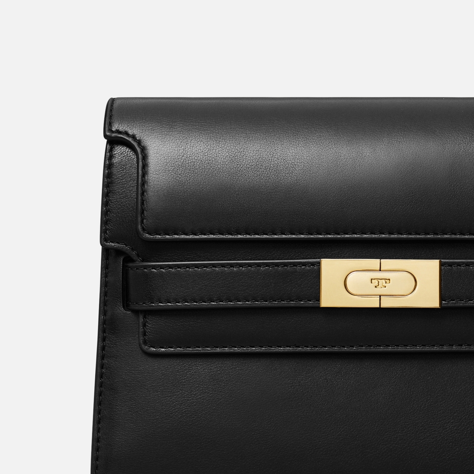 Tory Burch Lee Radziwill Leather Shoulder Bag