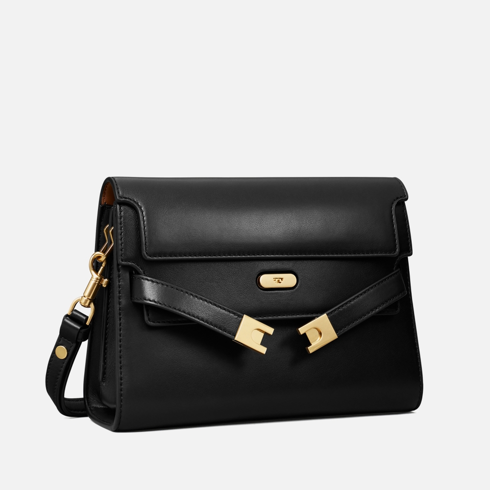 Tory Burch Lee Radziwill Leather Shoulder Bag