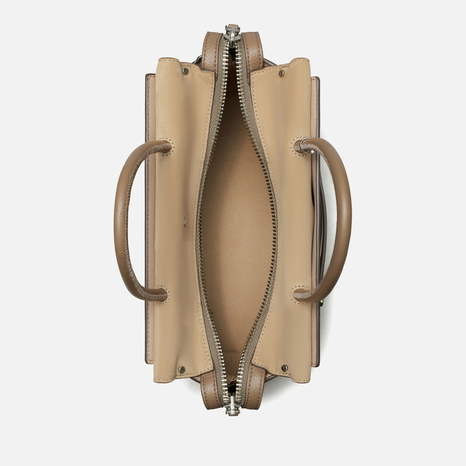 Tory Burch Mercer Pebbled Leather Satchel