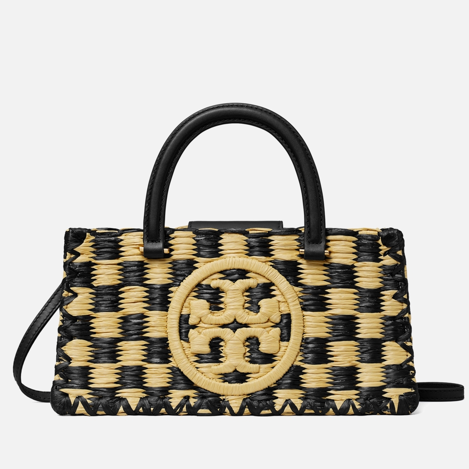 Tory Burch Ella Hand-Crocheted Raffia Bag