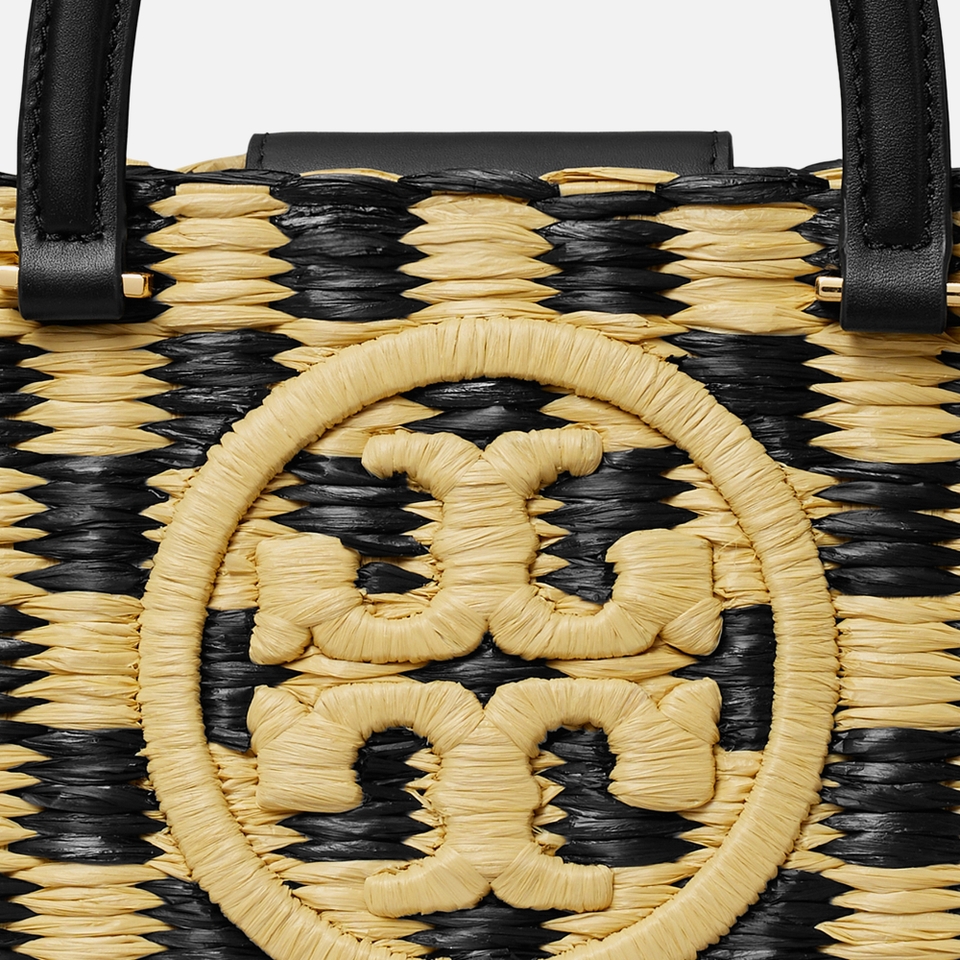 Tory Burch Ella Hand-Crocheted Raffia Bag