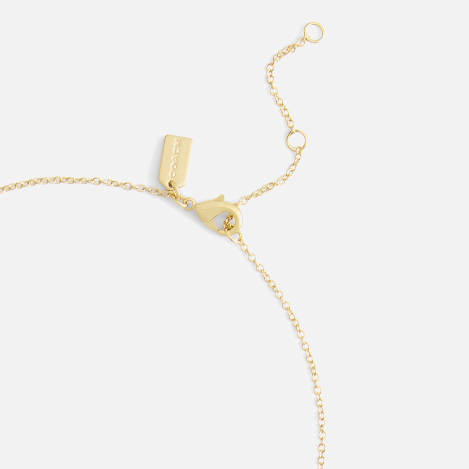 Coach Tearose Pearl Gold-Tone Jewellery Set