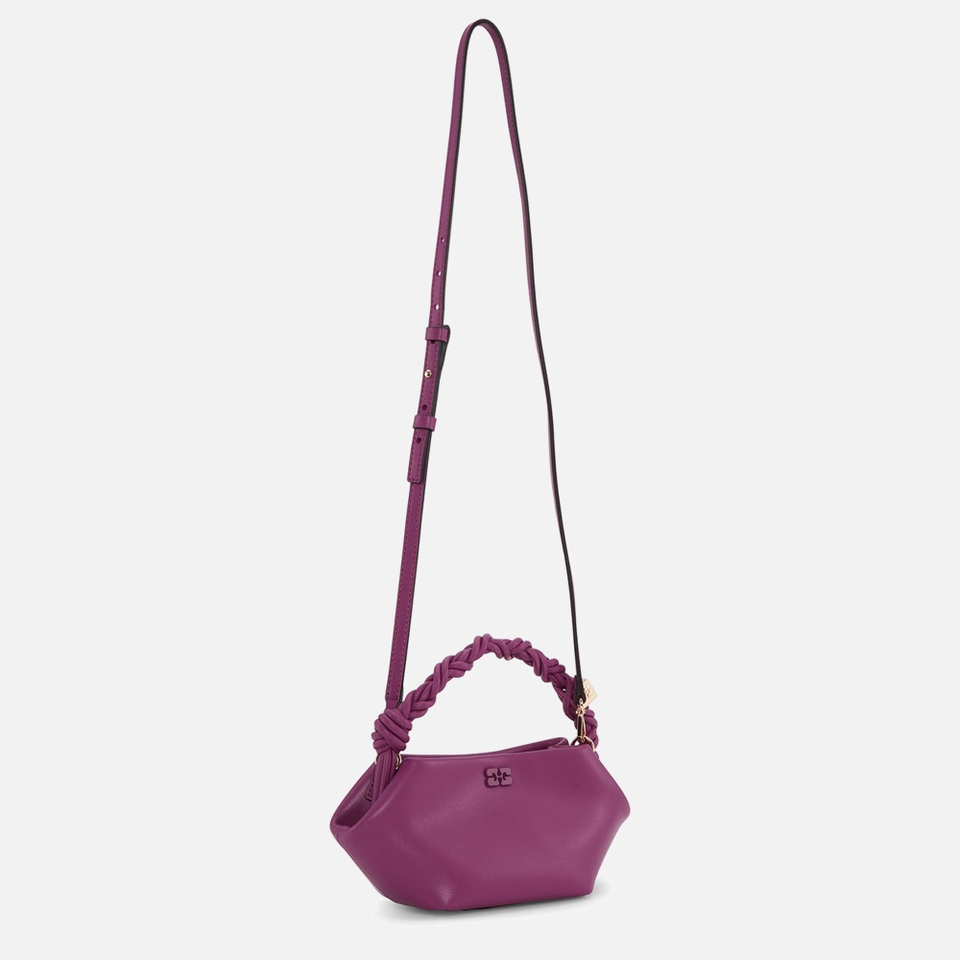 Ganni Mini Bou Recycled Leather and Faux Leather Bag
