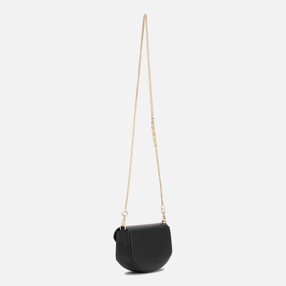 Ganni Apo-G Leather Wallet On Chain