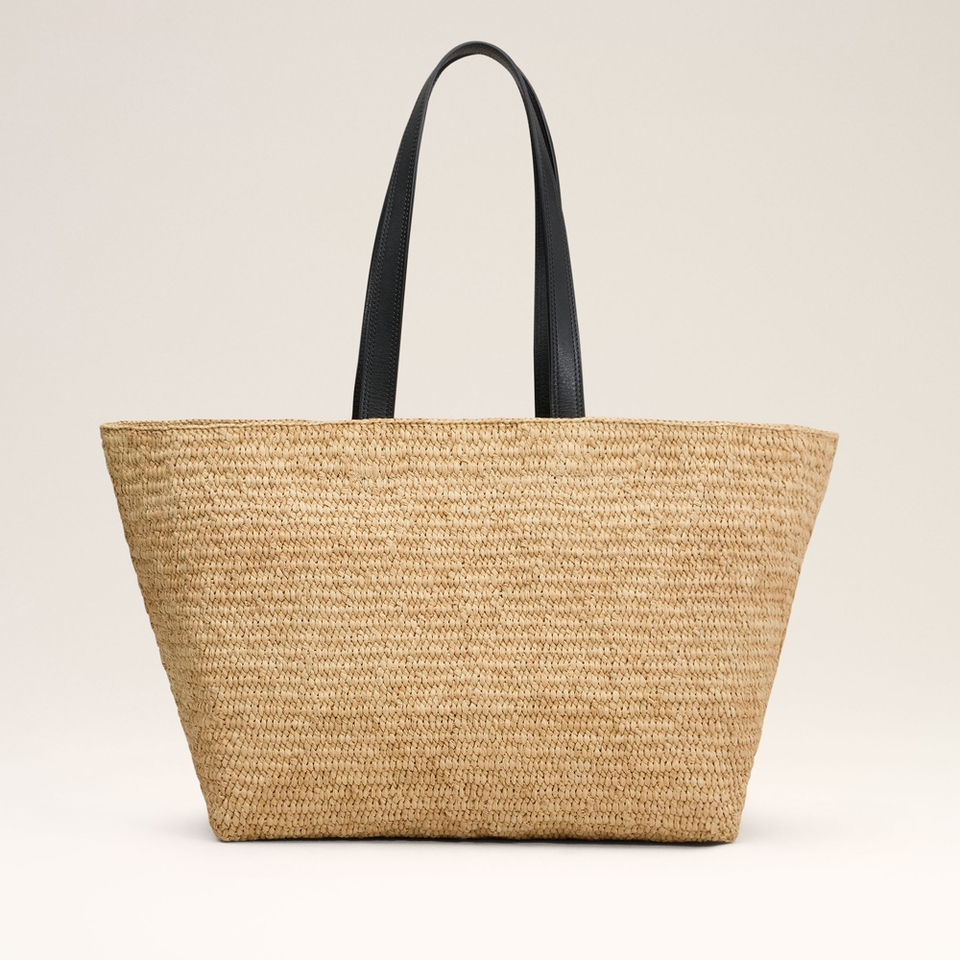 トートバッグ Ami Raffia Tote Bag AMI Raffia Large Tote Bag | Coggles