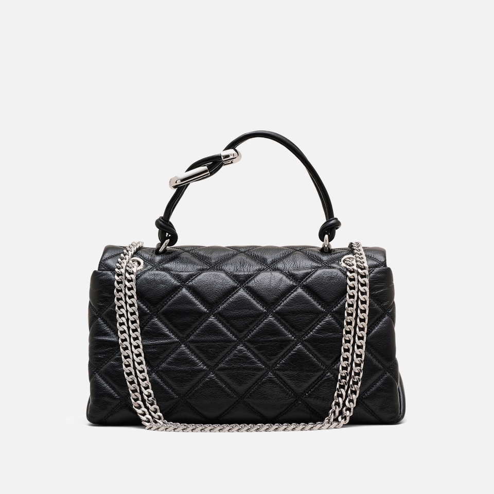 Marc Jacobs The Quilted Dual Chain Leather Bag