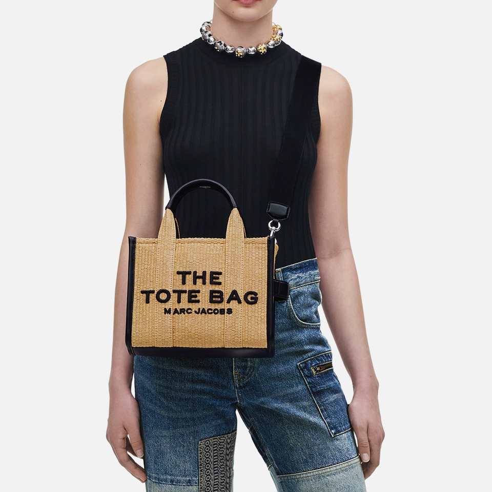 Marc Jacobs The Small Woven Straw Tote Bag
