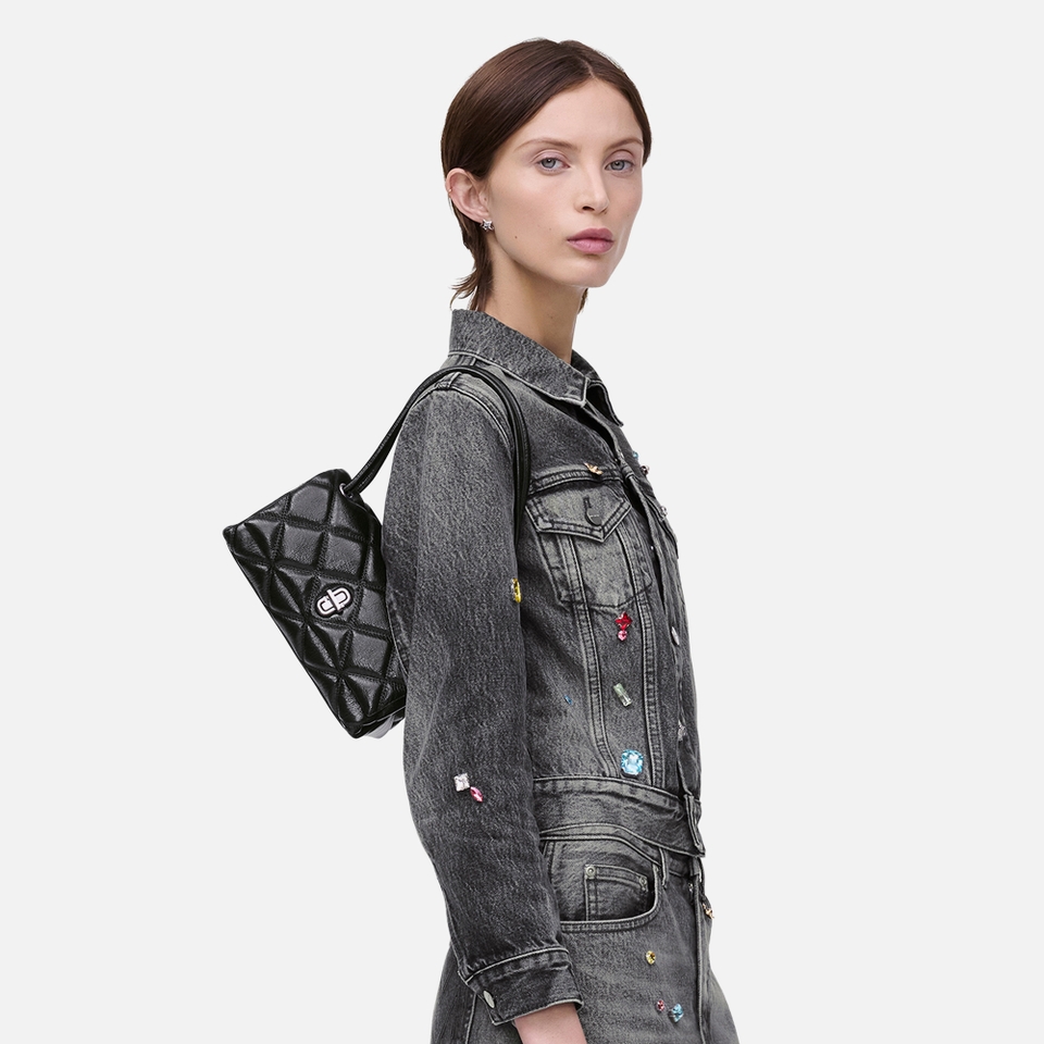 Marc Jacobs The Quilted Mini Dual Leather Bag