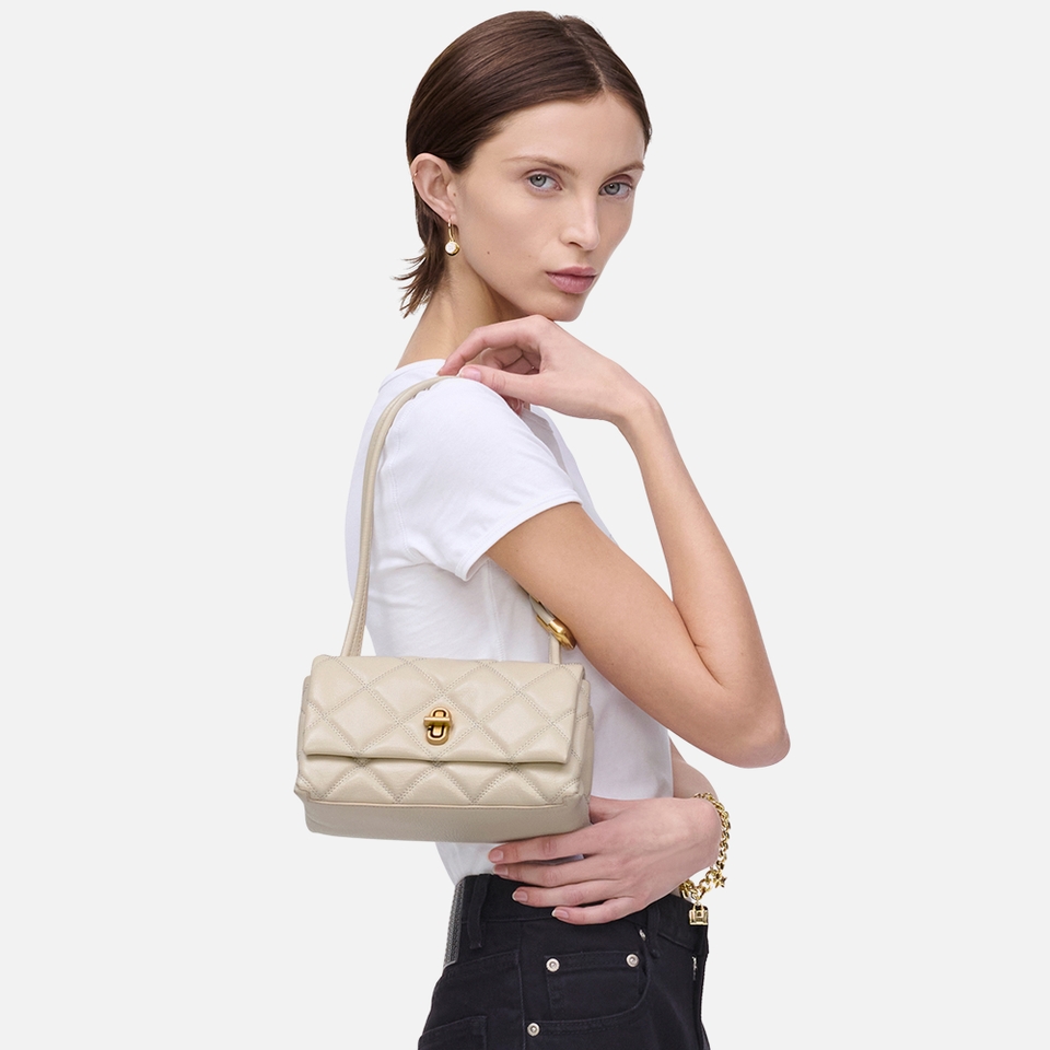 Marc Jacobs The Quilted Mini Dual Leather Bag
