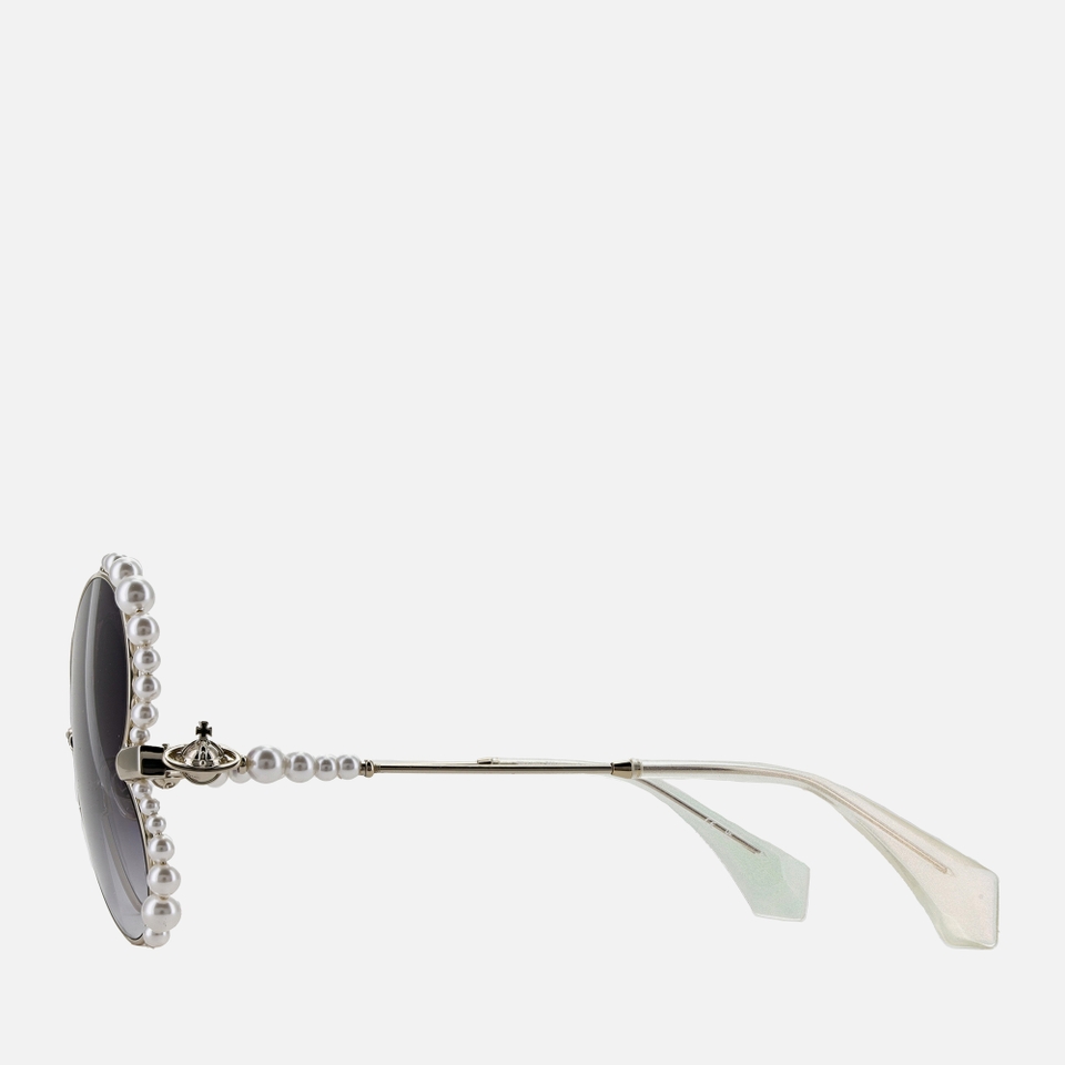 Vivienne Westwood Mitski Heart Gold-Tone Sunglasses