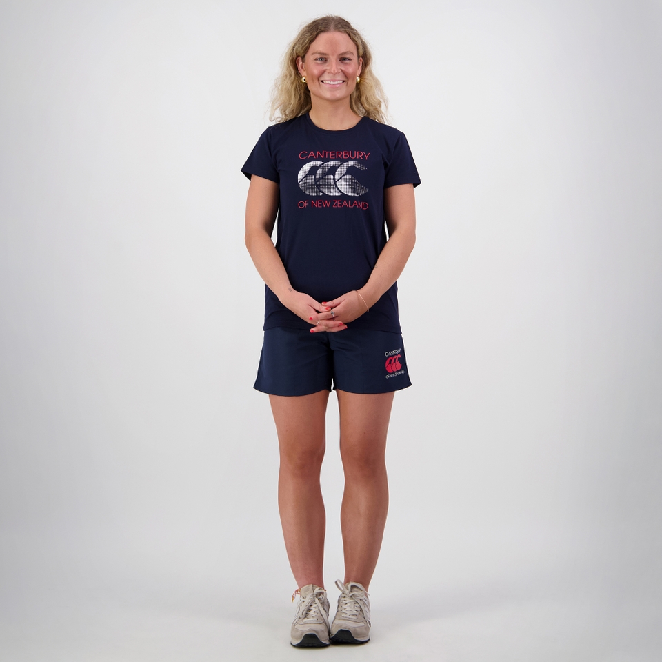 WOMENS RAKAIA T-SHIRT NAVY