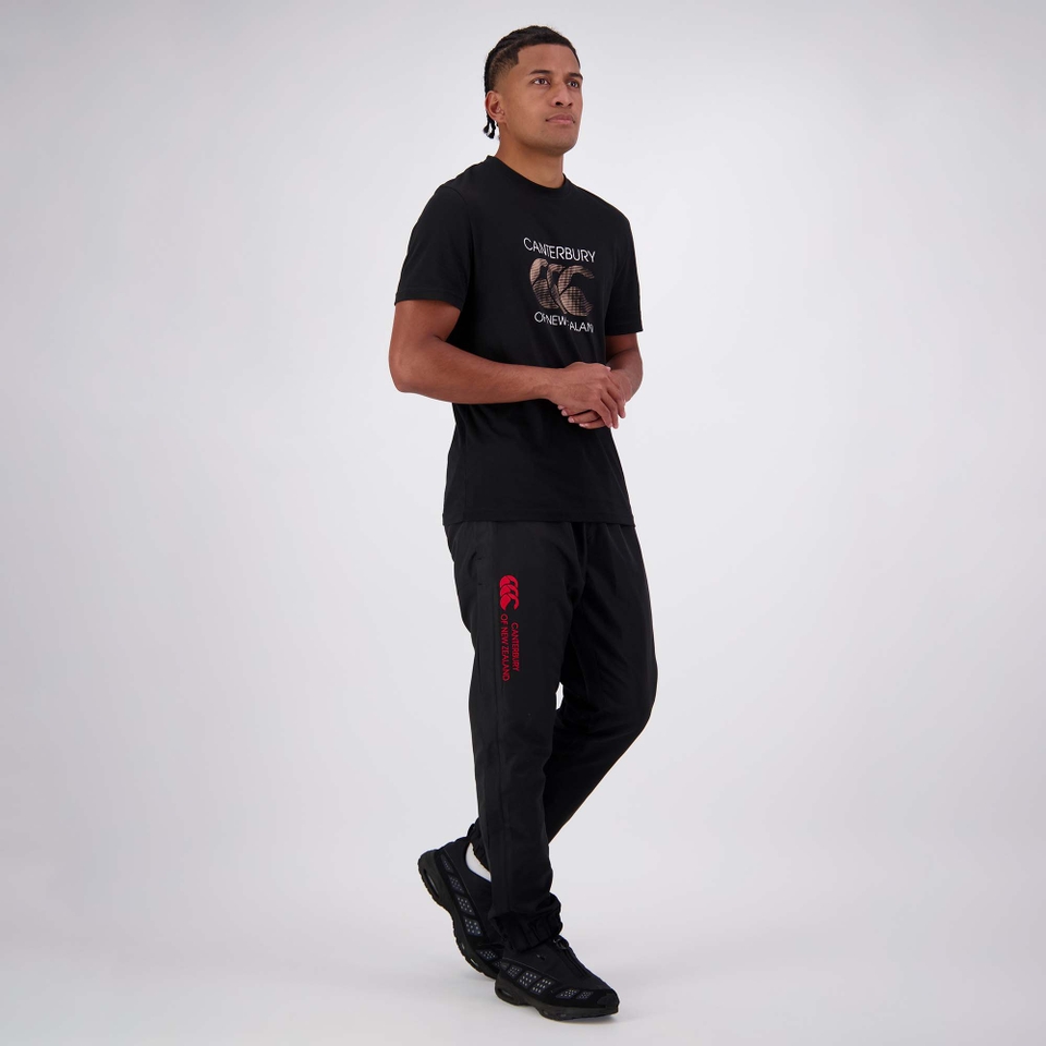 MENS CUFFED STADIUM PANT BLACK