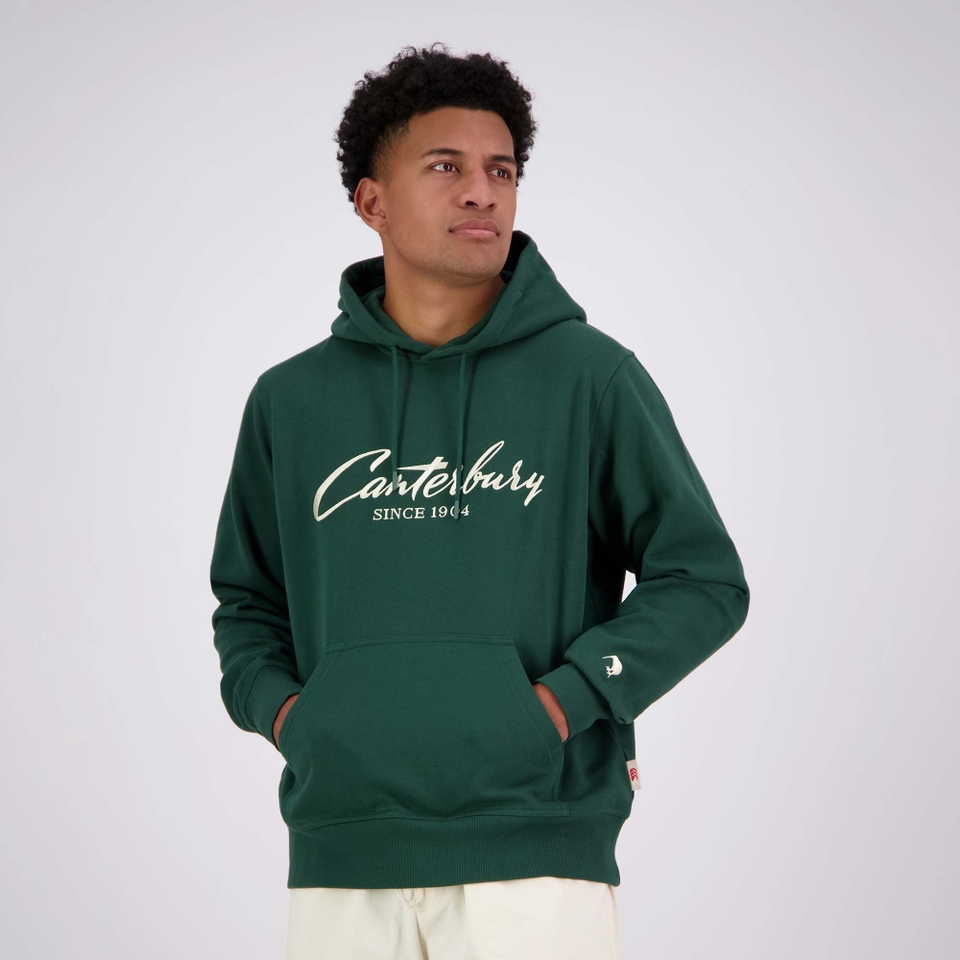 MENS HERITAGE HOODIE GREEN