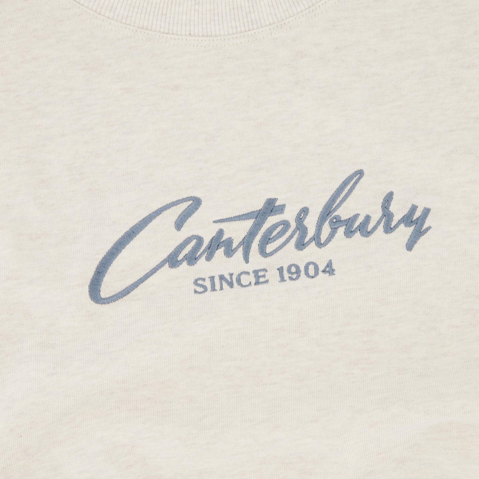 MENS HERITAGE SCRIPT T-SHIRT BIRCH