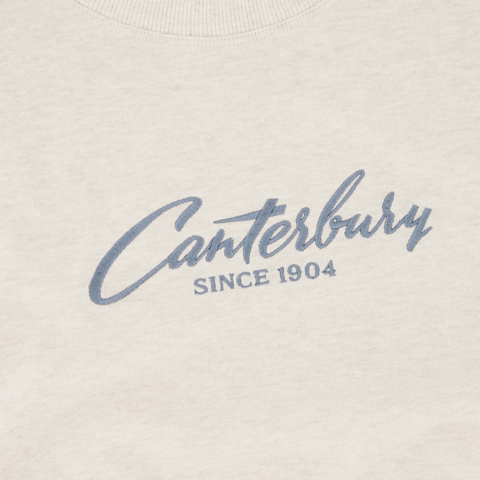 MENS HERITAGE SCRIPT T-SHIRT BIRCH