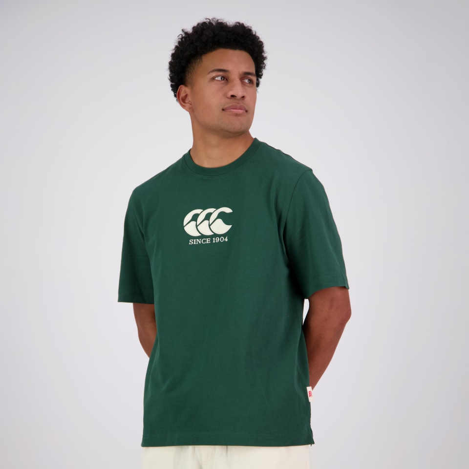 MENS HERITAGE T-SHIRT GREEN