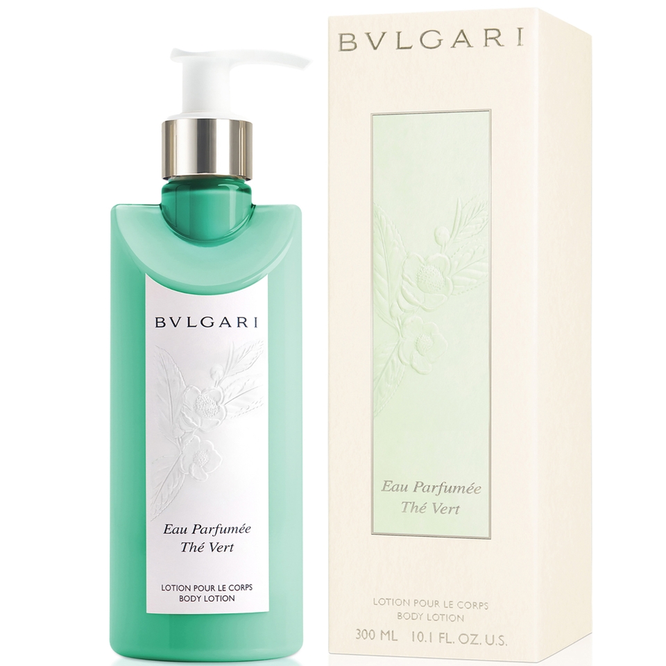 新品未使用 Bvlgari body lotion 300ml Eau Parfumée Thé Blanc